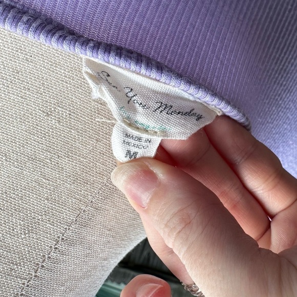 See You Monday Boho Stacked Tiered Lilac Purple Maxi Dress - Picture 6 of 8